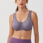 Women's High Impact Sports Bra Mist Grey