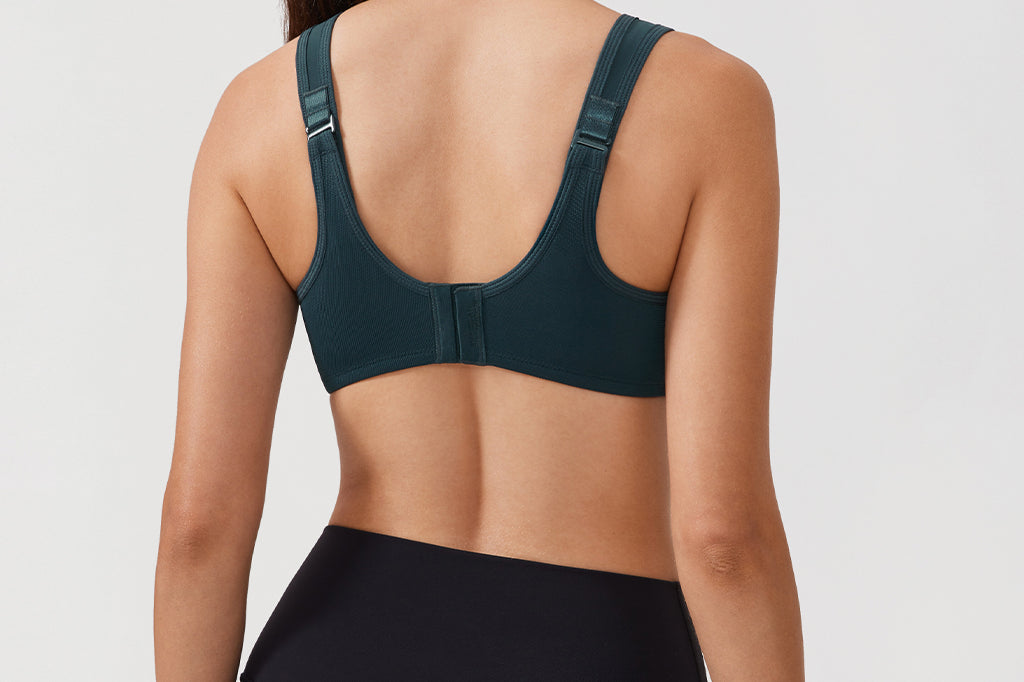 Women's High Impact Sports Bra Forest Dark Green