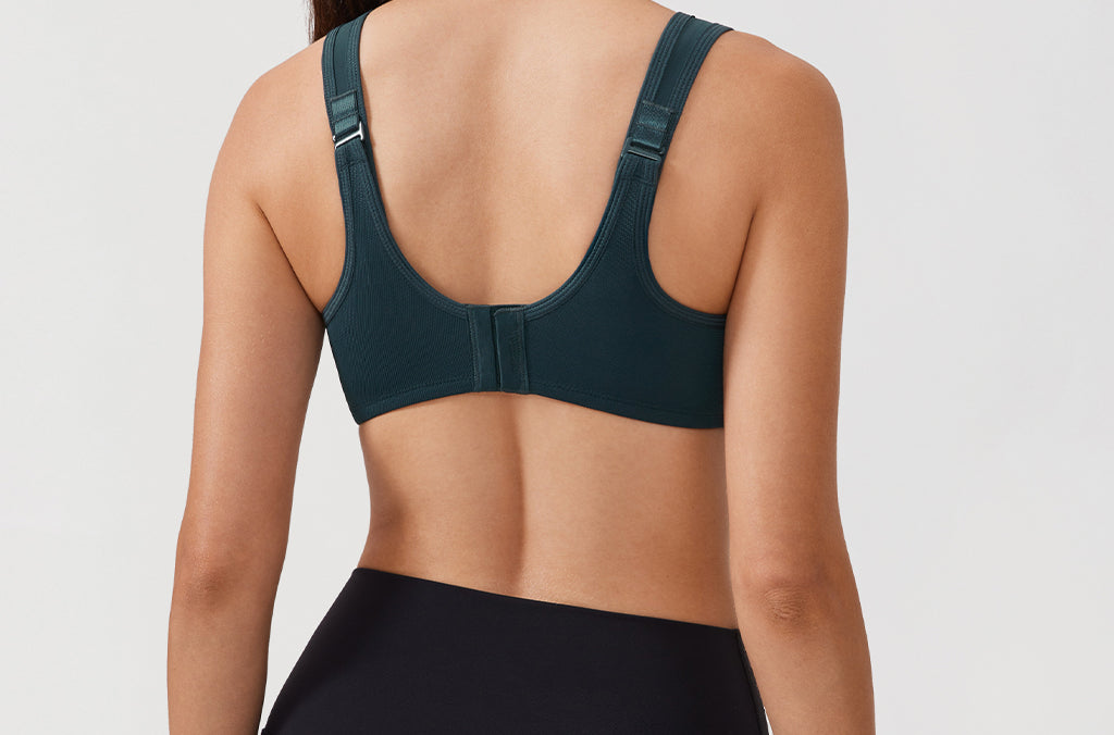 Women's High Impact Sports Bra Forest Dark Green