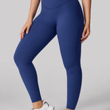 Women's Hugcurve Hidden Scrunch Butt Leggings 25" - No Front Seam Nightfall Blue