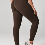 Women's Hugcurve Hidden Scrunch Butt Leggings 25" - No Front Seam Aspen Olive