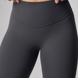 Women's Hugcurve Hidden Scrunch Butt Leggings 25" - No Front Seam Black