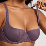 Women's Sexy Lightly Padded Balconette Bra Tornado