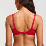 Women's Sexy Mesh Underwire Balconette Bra White