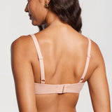 Women's Underwire Balconette Bra Blush Beige