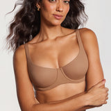 Women's Underwire Balconette Bra Blush Beige