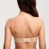 Women's Sexy Mesh Strapless Bra Black