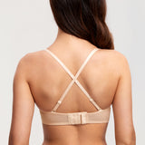 Women's Sexy Mesh Strapless Bra Black