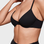 Women's Plunge Lightly Padded Demi Bra - Inbarely® Plus Warm Beige