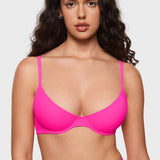 Women's Plunge Lightly Padded Demi Bra - Inbarely® Plus Warm Beige