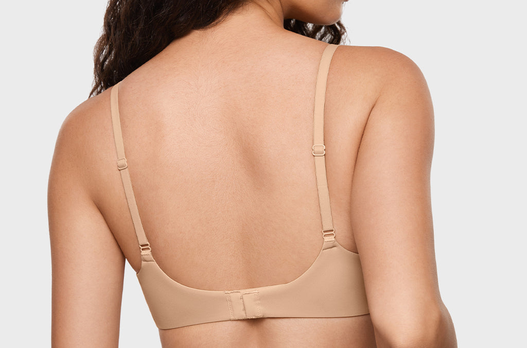 Women's Plunge Lightly Padded Demi Bra - Inbarely® Plus Warm Beige