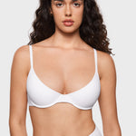 Women's Plunge Lightly Padded Demi Bra - Inbarely® Plus Warm Beige