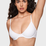 Women's Plunge Lightly Padded Demi Bra - Inbarely® Plus Warm Beige