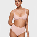 Women's Inbarely® Plus Unlined Plunge Bra Warm Beige