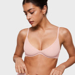 Women's Inbarely® Plus Unlined Plunge Bra Warm Beige