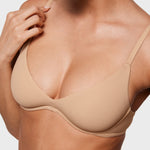 Women's Inbarely® Plus Unlined Plunge Bra Warm Beige