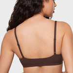 Women's Inbarely® Soft Deep V Triangle Bralette Black