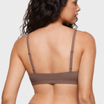Women's Inbarely® Soft Deep V Triangle Bralette Hazelnut