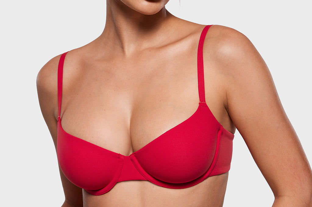 Women's Inbarely® Plus Unlined Balconette Bra Lipstick Red