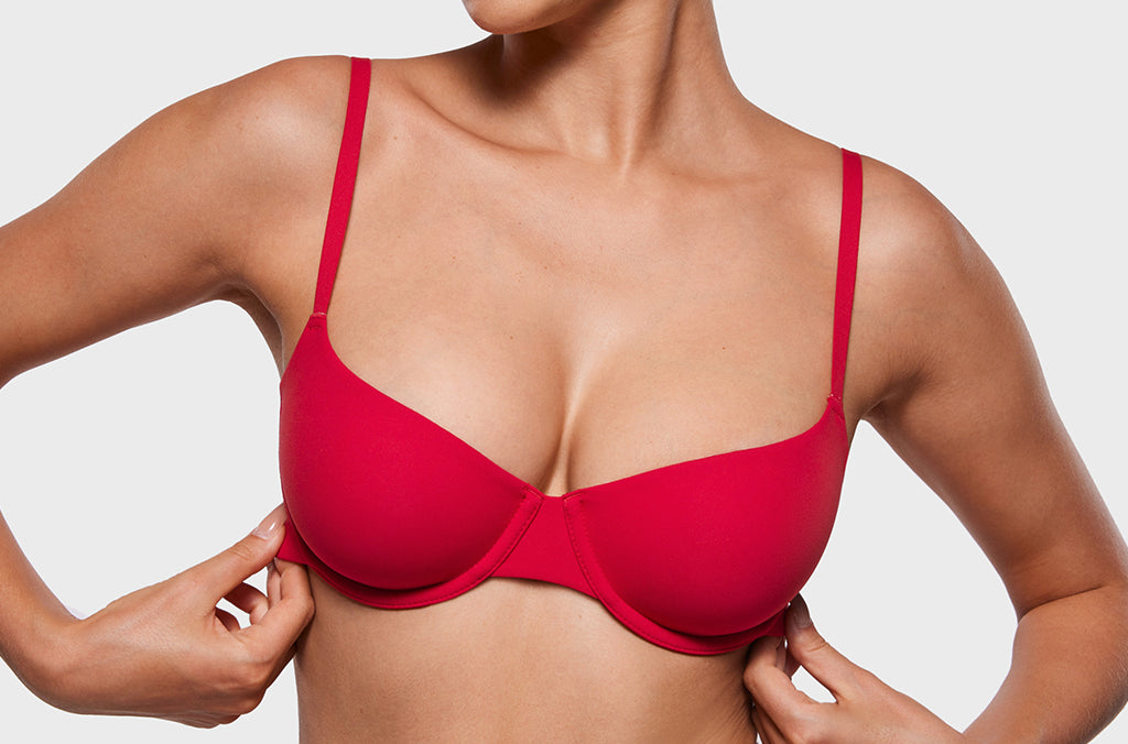 Women's Inbarely® Plus Unlined Balconette Bra Lipstick Red