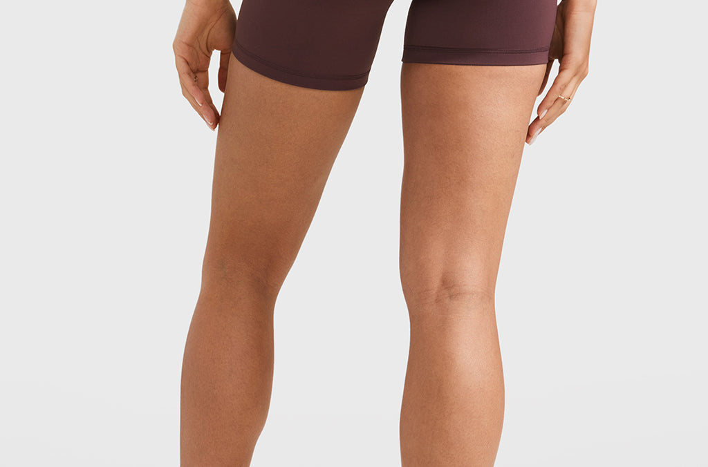 Women's High Waist No Front Seam Scrunch Butt Biker Shorts 5'' V-Back Scrunch Booty Gym Workouts Black