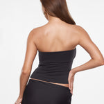 Women's Natrelax® Fold Over Tube Top Black