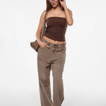Women's Natrelax® Fold Over Tube Top Mojave Tan