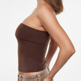 Women's Natrelax® Fold Over Tube Top Mojave Tan