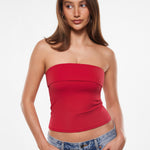 Women's Natrelax® Fold Over Tube Top Lipstick Red