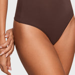 Women's High Waisted Thongs 3 Pack - Inbarely® Plus Hazelnut (3pack)