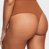 Women's High Waisted Thongs 3 Pack - Inbarely® Plus Bronze (3pack)