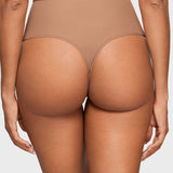 Women's High Waisted Thongs 3 Pack - Inbarely® Plus Gravel (3pack)