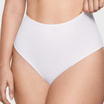 Women's High Waisted Thongs 3 Pack - Inbarely® Plus White (3pack)