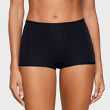 Women's Inbarely® Plus Mid Waist Boy Shorts 3 Pack Basic (3pack)