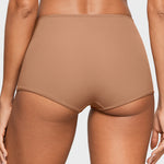 Women's Inbarely® Plus Mid Waist Boy Shorts 3 Pack Gravel (3pack)