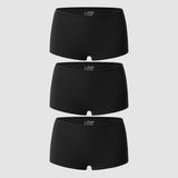 Women's Inbarely® Plus Mid Waist Boy Shorts 3 Pack Basic (3pack)
