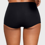 Women's Inbarely® Plus Mid Waist Boy Shorts 3 Pack Basic (3pack)