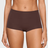 Women's Inbarely® Plus Mid Waist Boy Shorts 3 Pack Hazelnut (3pack)