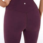 Women's Yoga Leggings 25" Deep Purple