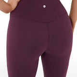 Women's Yoga Leggings 25" Deep Purple