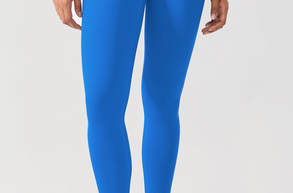 Women's Yoga Leggings 25" Sparkle Blue