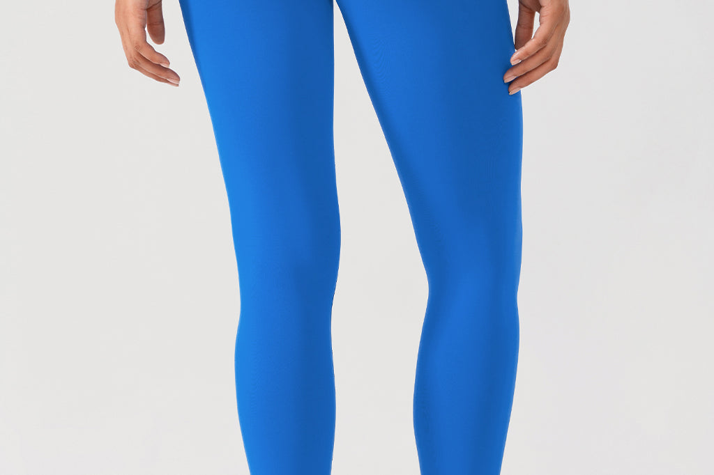 Women's Yoga Leggings 25" Sparkle Blue