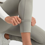 Women's Water-resistant Fleece Lined Pocket Leggings 28" Rocky Grey