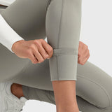 Women's Water-resistant Fleece Lined Pocket Leggings 28" Rocky Grey