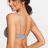 SOULVOR V-Neck Wireless unpadded Bralette Deep Ocean Blue