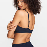 SOULVOR V-Neck Wireless unpadded Bralette White