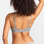 SOULVOR wireless V-neck triangle Bralette Natural