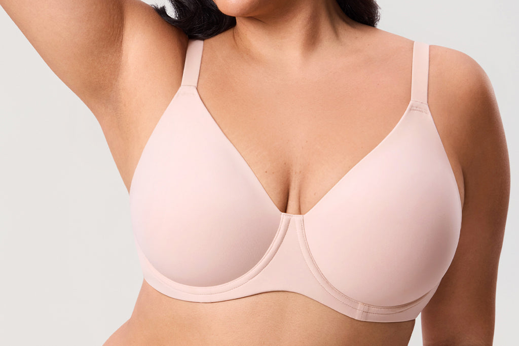 Women's Inbarely® Lift Seamless T-shirt Bra Gentle Rose