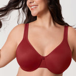 Women's Underwire Minimizer Bra Red Revelry