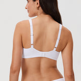 Women's Underwire Minimizer Bra White